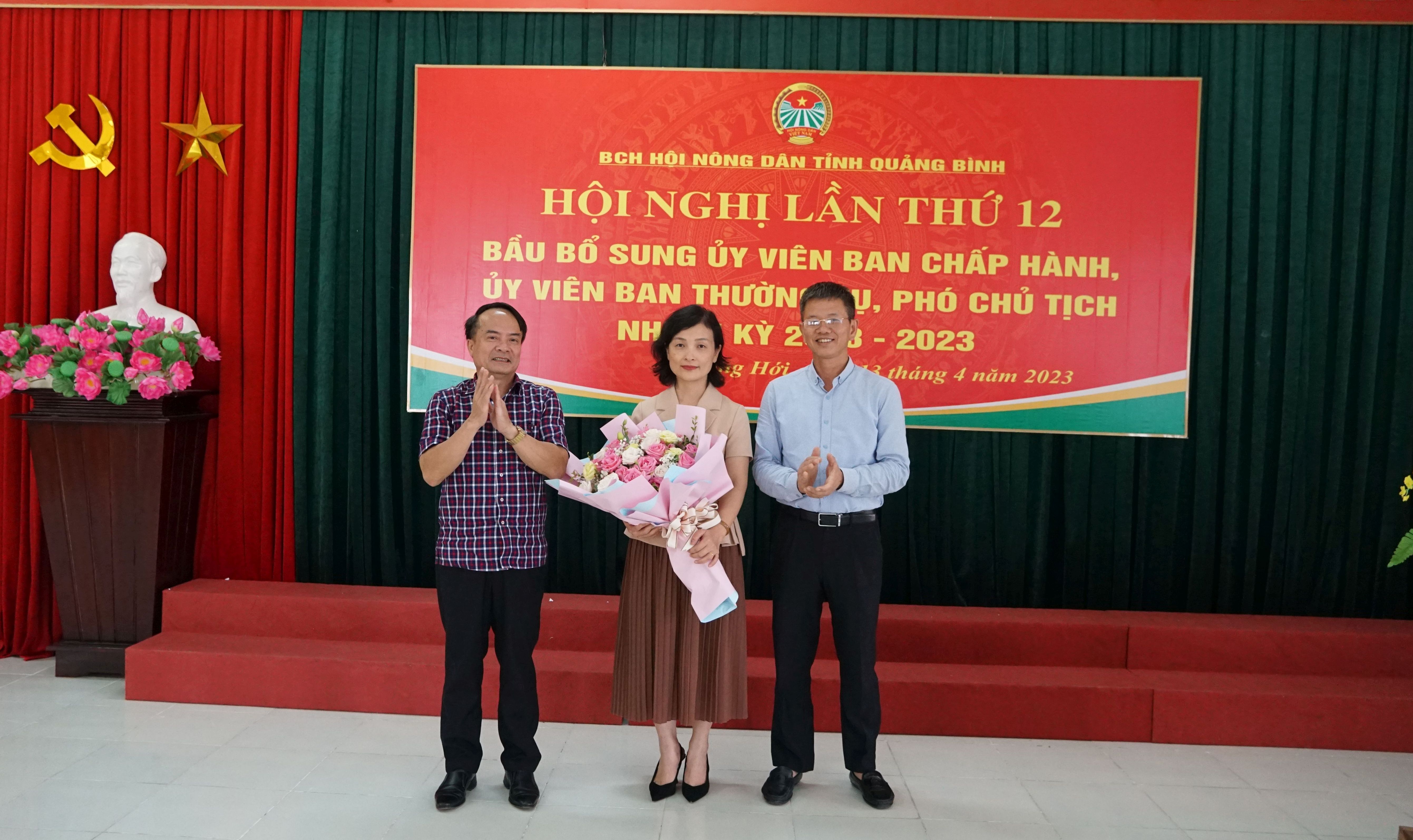 Hội Nông dân tỉnh có Phó Chủ tịch mới