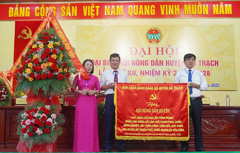 Đại hội đại biểu Hội Nông dân huyện Bố Trạch lần XII, nhiệm kỳ 2023-2028