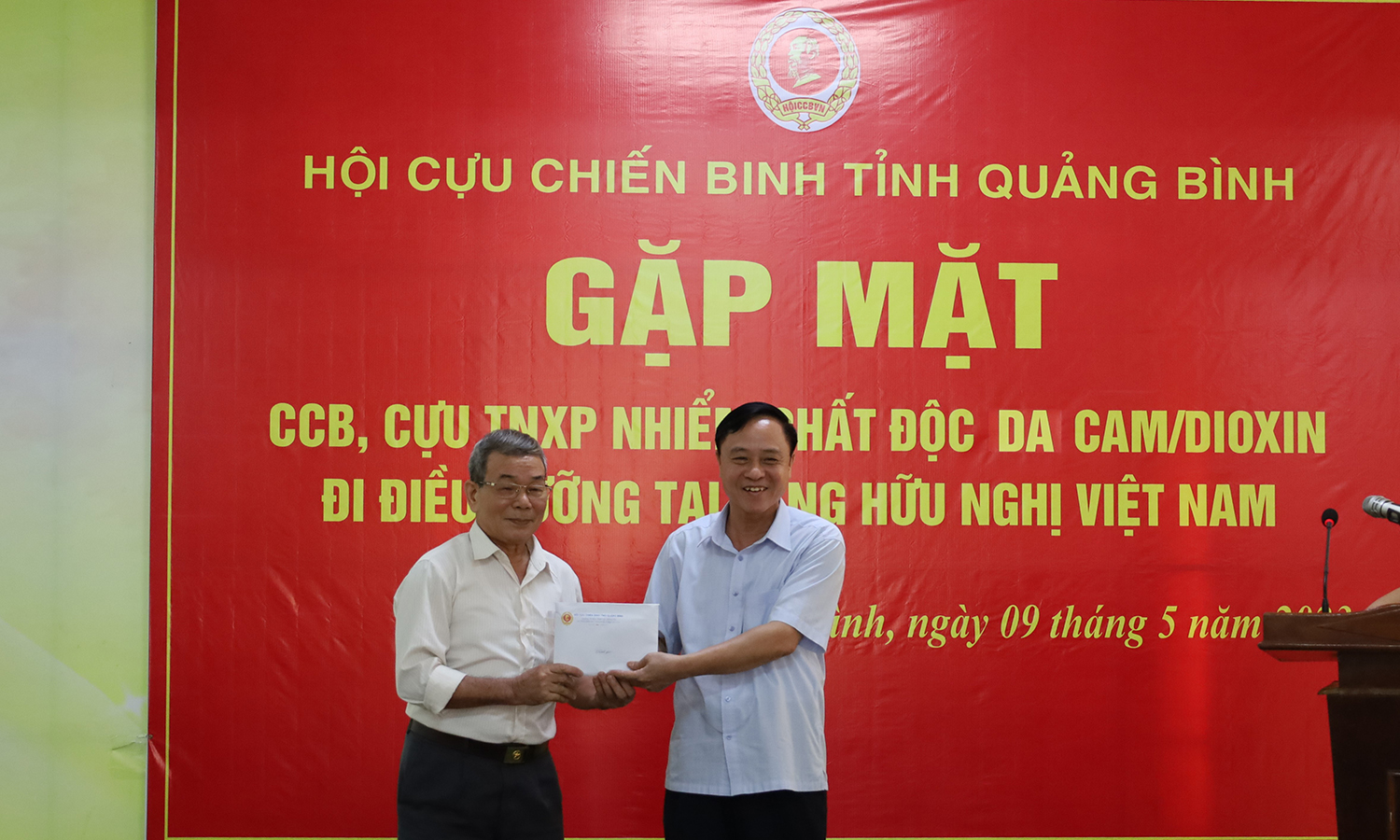 Gặp mặt cựu chiến binh đi điều dưỡng tại Làng Hữu Nghị Việt Nam