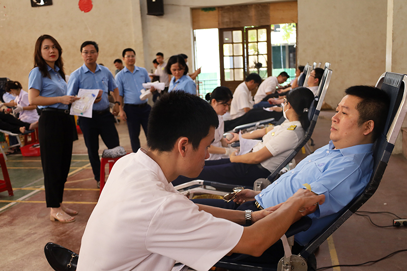 Huy động 374 đơn vị máu từ Ngày hội hiến máu tình nguyện năm 2023