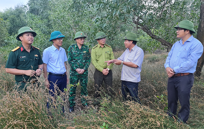 Thực hiện phòng cháy, chữa cháy rừng theo phương châm "4 tại chỗ"