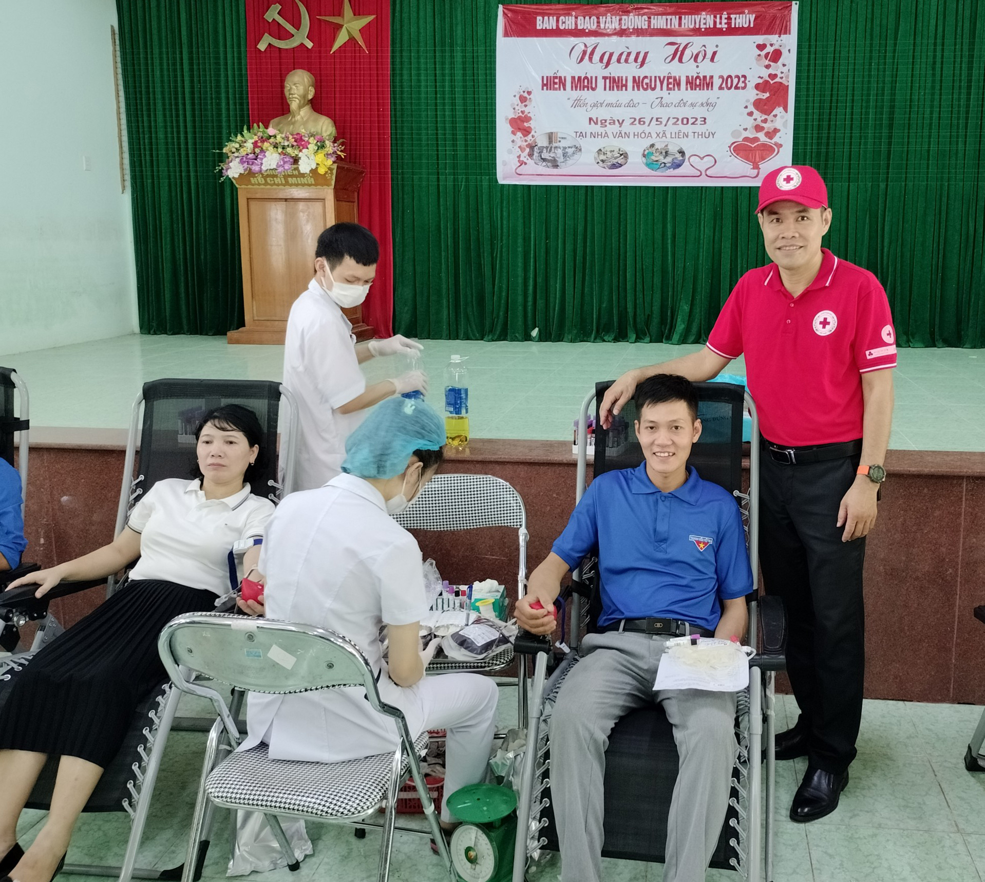 Lệ Thủy: Tiếp nhận 449 đơn vị máu tình nguyện