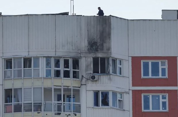 Nga: Thủ đô Moskva bị tấn công bằng UAV, một số tòa nhà bị hư hại