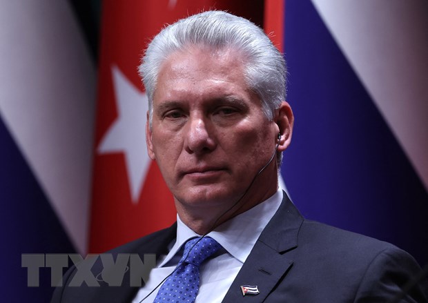 Chủ tịch Cuba Miguel Díaz-Canel khẳng định tình đoàn kết với Nga