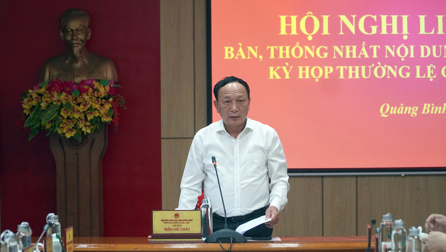 Hội nghị liên tịch chuẩn bị kỳ họp thứ 10, HĐND tỉnh khóa XVIII