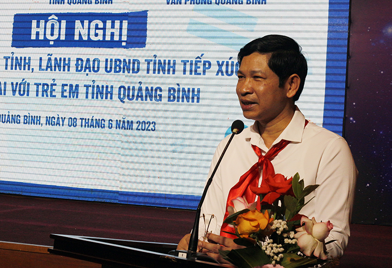 Quan tâm tiếp thu, giải quyết đầy đủ ý kiến của trẻ em