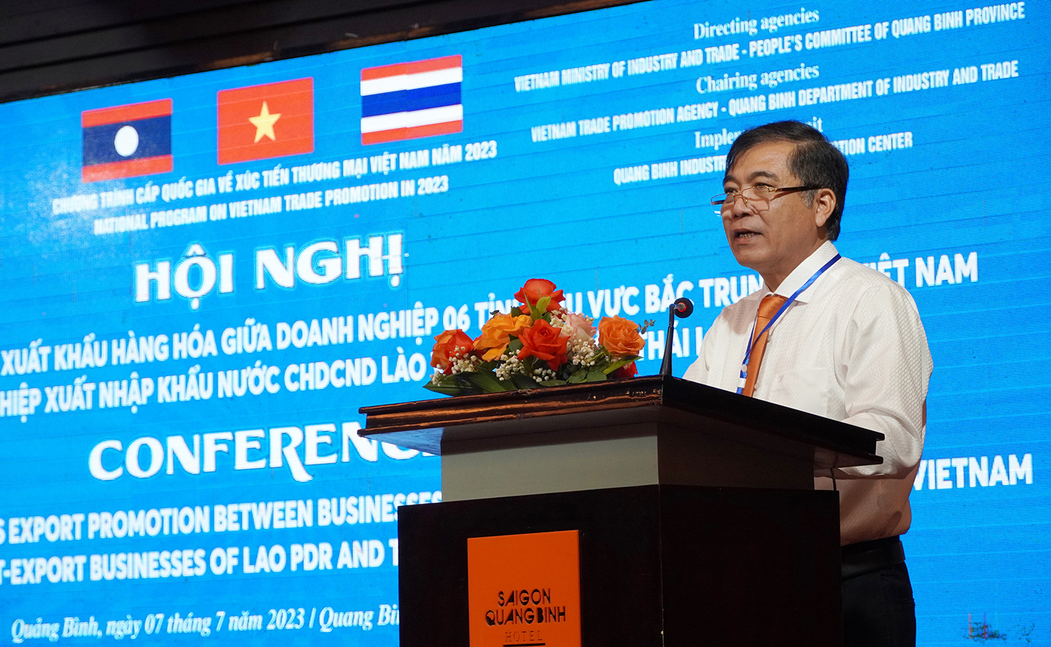 Kết nối giao thương với doanh nghiệp nước CHDCND Lào và Vương quốc Thái Lan