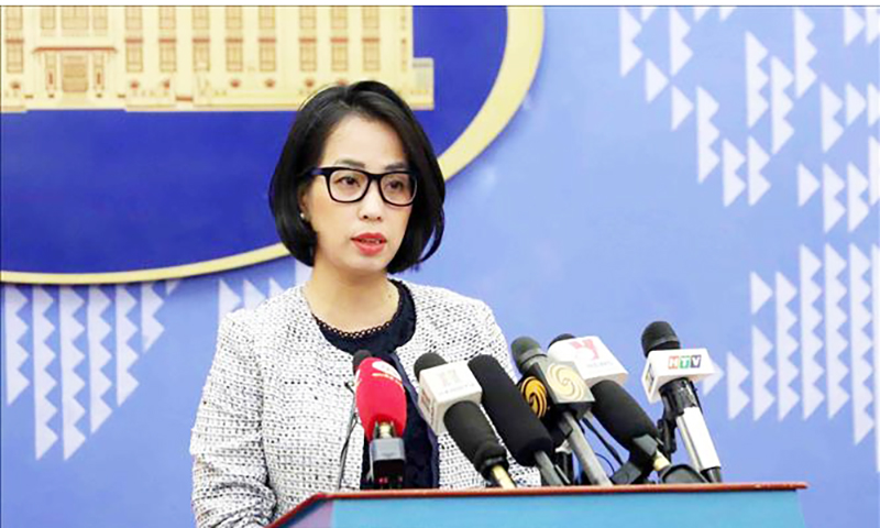 Yêu cầu Trung Quốc tôn trọng chủ quyền của Việt Nam đối với Hoàng Sa