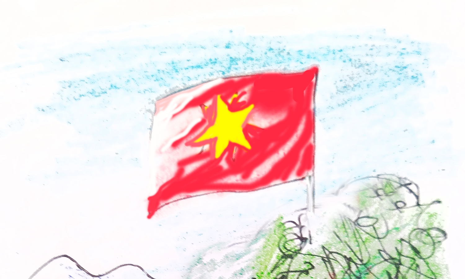 Cây mưng cổ thụ làng tôi