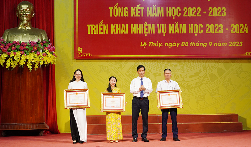 Lệ Thủy: Triển khai nhiệm vụ năm học 2023-2024