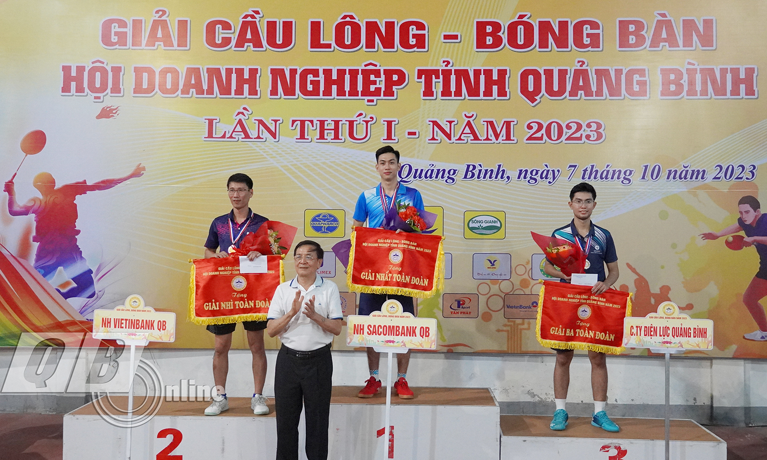 Giải cầu lông-bóng bàn Hội Doanh nghiệp tỉnh lần thứ I
