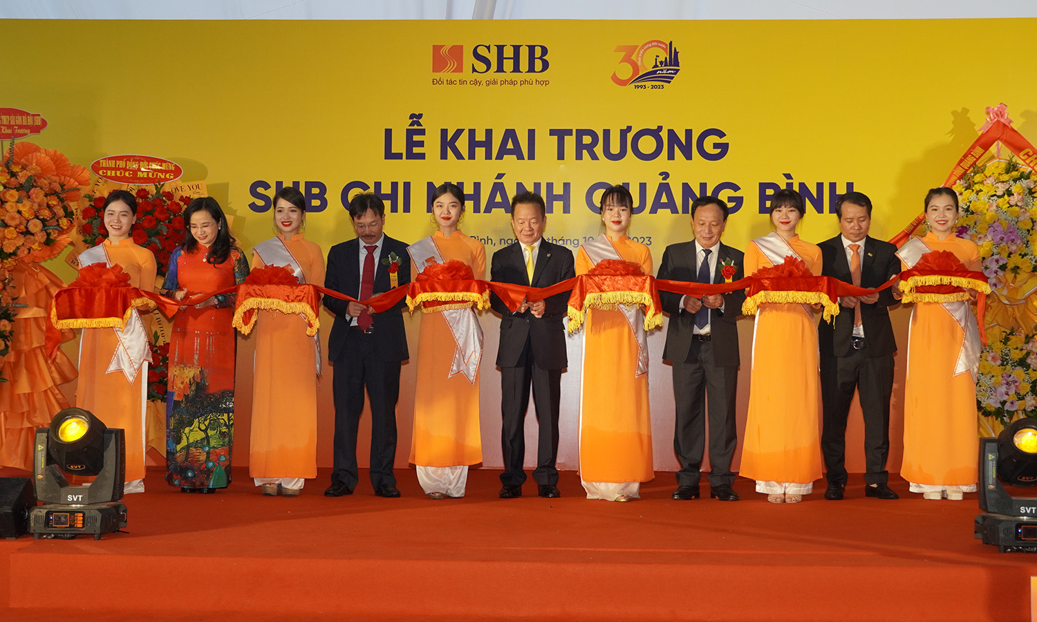 Khai trương Ngân hàng Thương mại cổ phần Sài Gòn-Hà Nội-Chi nhánh Quảng Bình