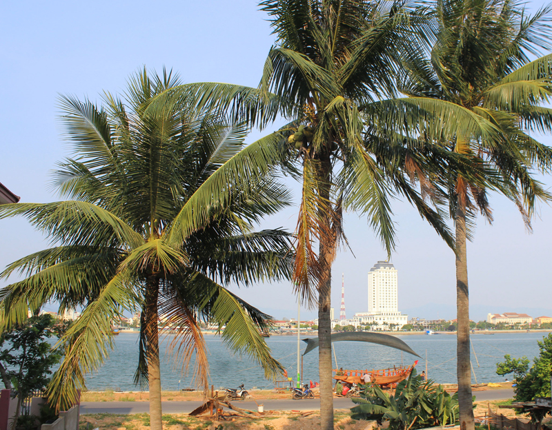 Chiều gió nơi quê nhà Đồng Hới