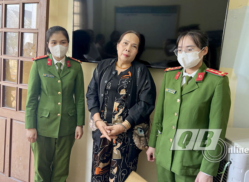Bắt tạm giam đối tượng Nguyễn Thu Hằng