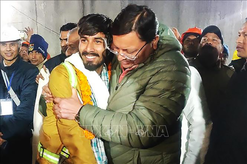 Lãnh đạo Ấn Độ đánh giá cao nỗ lực giải cứu 41 thợ mỏ