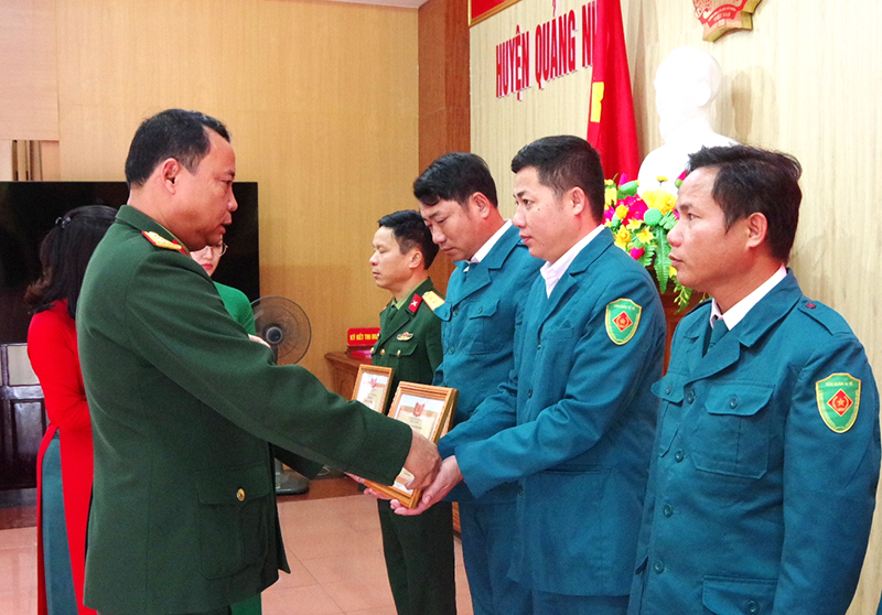 Ban CHQS huyện Quảng Ninh: Triển khai nhiệm vụ quân sự, quốc phòng năm 2024
