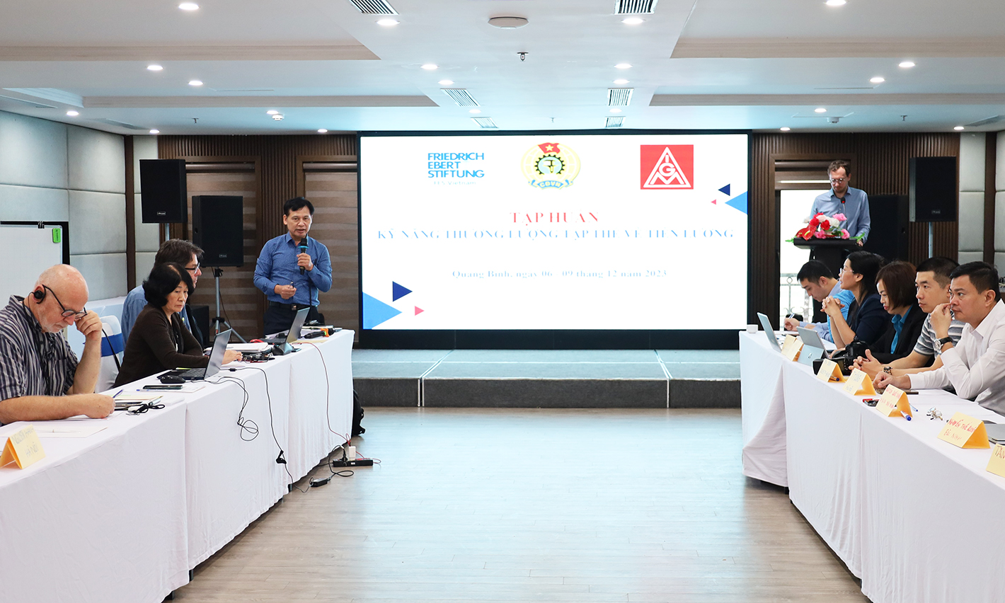 Tập huấn kỹ năng thương lượng tập thể về tiền lương