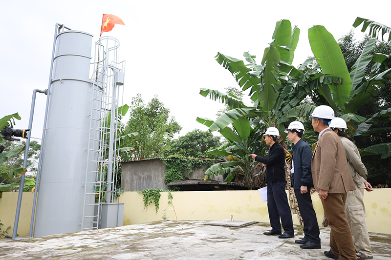 Khánh thánh công trình nâng cấp sửa chữa hệ thống cấp nước sạch xã Mỹ Trạch