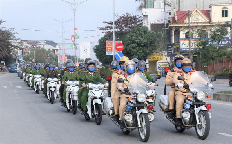 Bảo đảm an ninh, trật tự dịp Tết Dương lịch và Tết Nguyên đán Giáp Thìn năm 2024