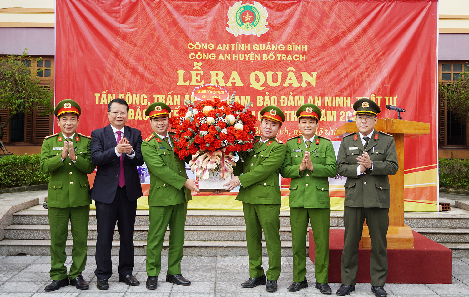 Công an huyện Bố Trạch: Ra quân tấn công, trấn áp tội phạm