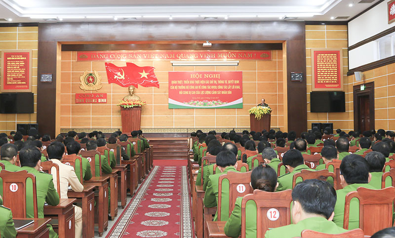 Công an tỉnh: Triển khai các văn bản của Bộ Công an về công tác nghiệp vụ