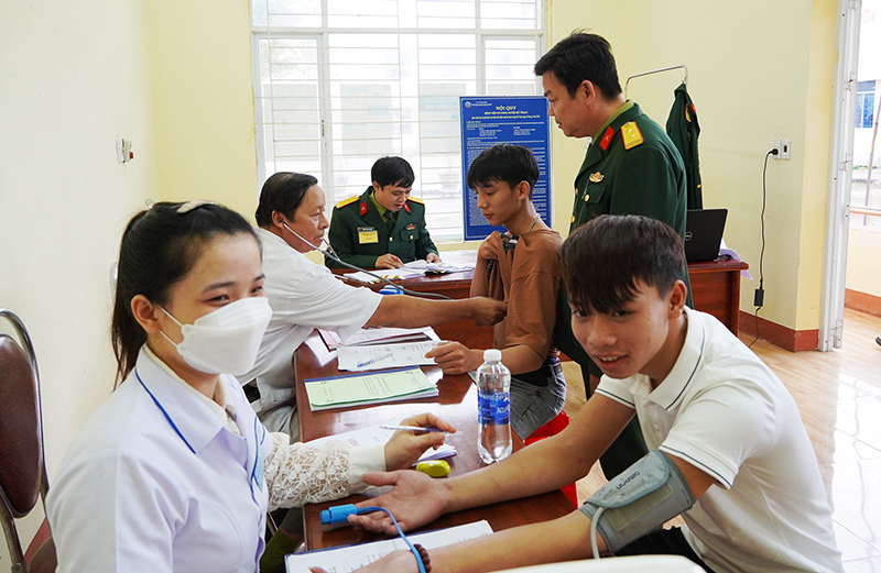 Chú trọng chất lượng công tác tuyển quân