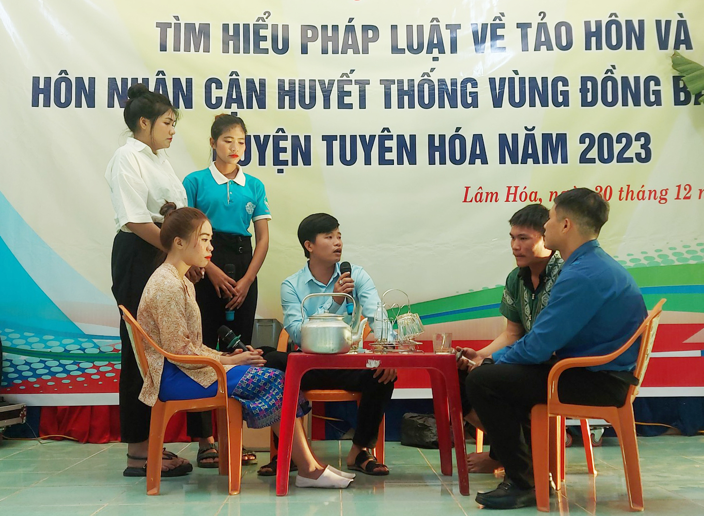 Tuyên Hóa: Thi tìm hiểu pháp luật về hôn nhân và gia đình trong đồng bào dân tộc thiểu số