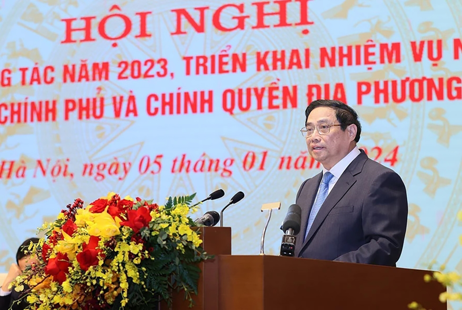 Hội nghị Chính phủ và chính quyền địa phương tổng kết công tác năm 2023, triển khai nhiệm vụ năm 2024