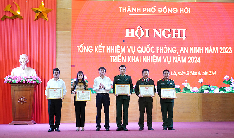 TP. Đồng Hới: Nỗ lực thực hiện thắng lợi nhiệm vụ quốc phòng-an ninh năm 2024