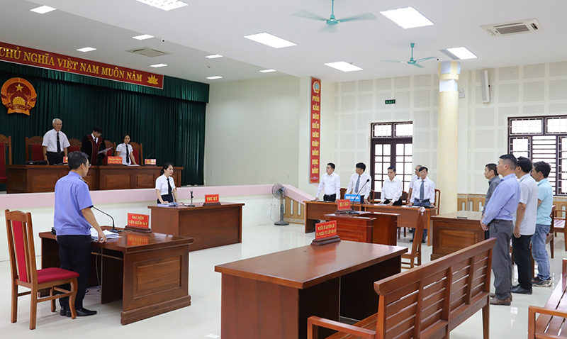 Tạo đột phá trong tổ chức thực hiện các phiên tòa trực tuyến