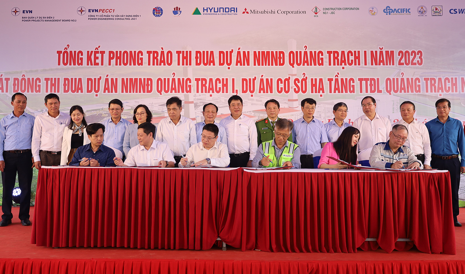 Phát động thi đua dự án cơ sở hạ tầng Trung tâm điện lực Quảng Trạch năm 2024
