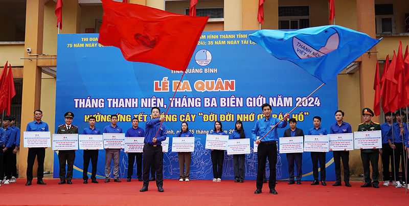 Ra quân Tháng Thanh niên, Tháng Ba biên giới năm 2024