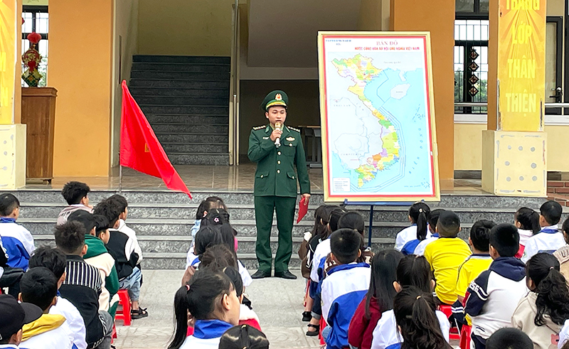 Đẩy mạnh tuyên truyền về chủ quyền biển, đảo và Luật Biên phòng Việt Nam