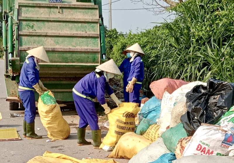 Bảo đảm vệ sinh môi trường dịp lễ, Tết