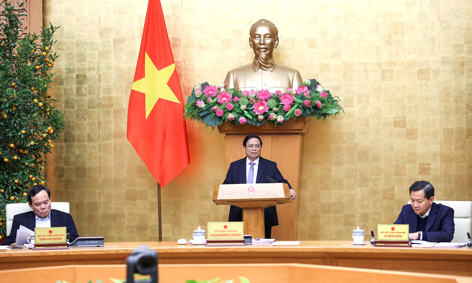 Thủ tướng Phạm Minh Chính chủ trì phiên họp Chính phủ thường kỳ tháng 2/2024