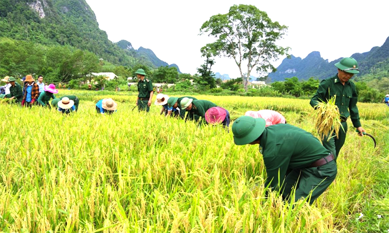 BĐBP tỉnh: Chăm lo đời sống, phát huy vai trò nhân dân tham gia bảo vệ biên giới