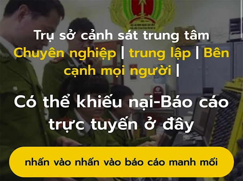 Cảnh giác trước các trang mạng giả mạo "Cục an ninh mạng"