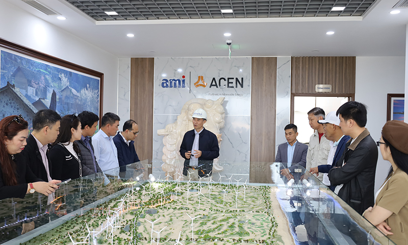 Khảo sát tiềm năng khai thác du lịch tại Cụm trang trại điện gió B&T