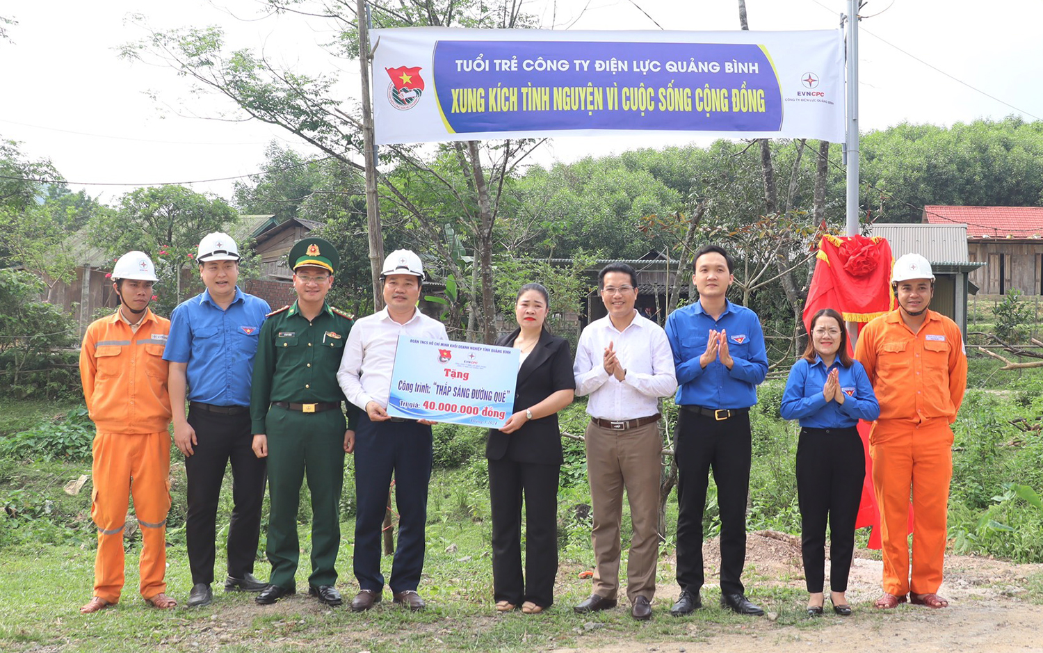 Khánh thành  công trình thanh niên 