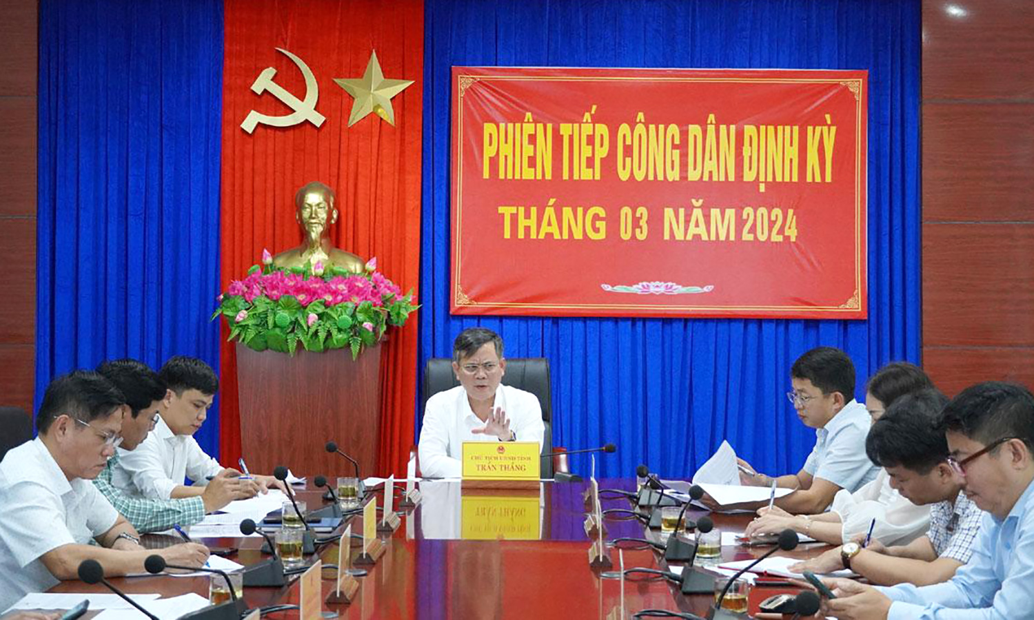 Thông báo lịch tiếp công dân định kỳ phiên tháng 4/2024