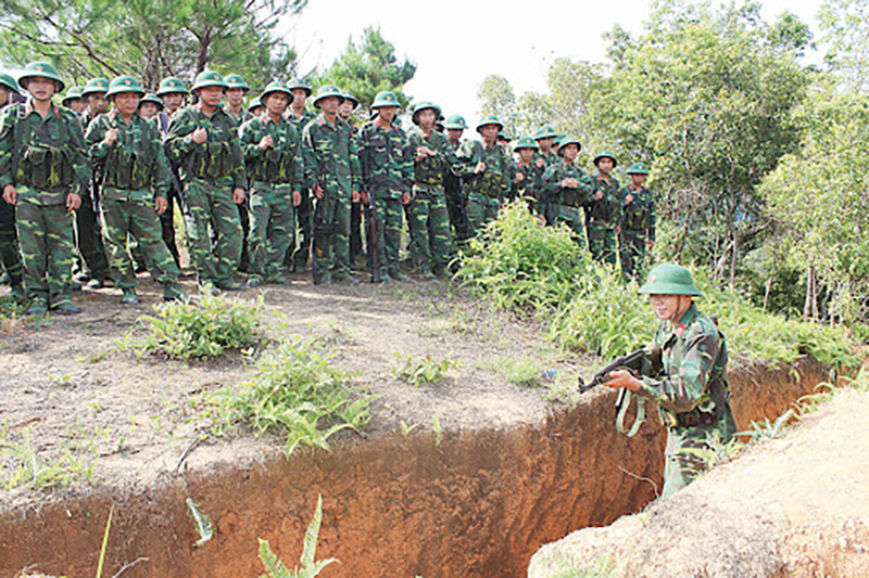 Triển khai thi hành Luật Quản lý, bảo vệ công trình quốc phòng và khu quân sự