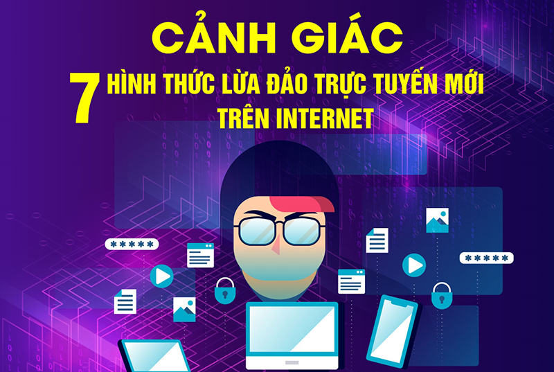 Cảnh giác với 7 hình thức lừa đảo trực tuyến mới trên internet