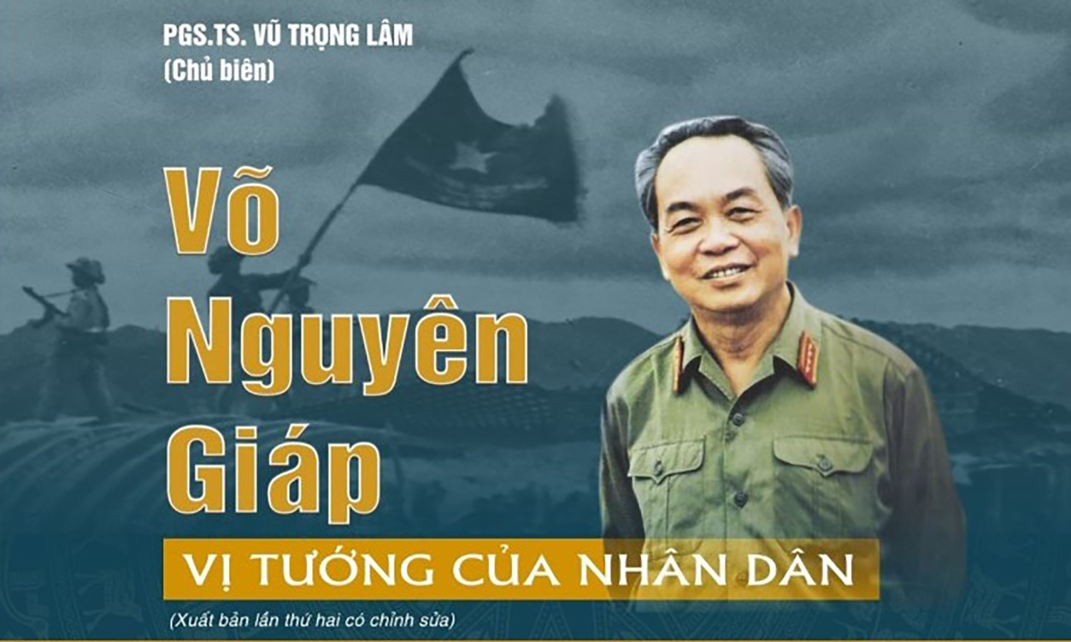 Bộ sách "Võ Nguyên Giáp-Vị tướng của nhân dân" được xuất bản song ngữ với 5 thứ tiếng