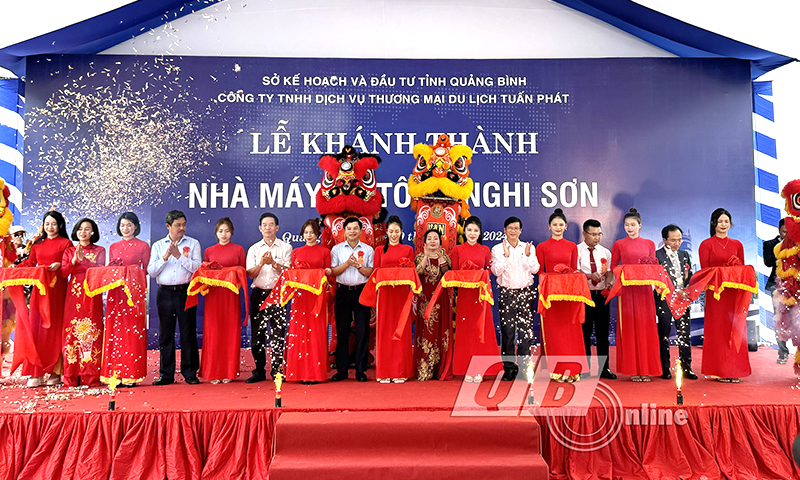 Khánh thành Nhà máy bê tông Nghi Sơn Quảng Bình