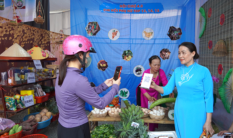 TP. Đồng Hới: Tổ chức hội chợ 4.0 tại phường Bắc Lý