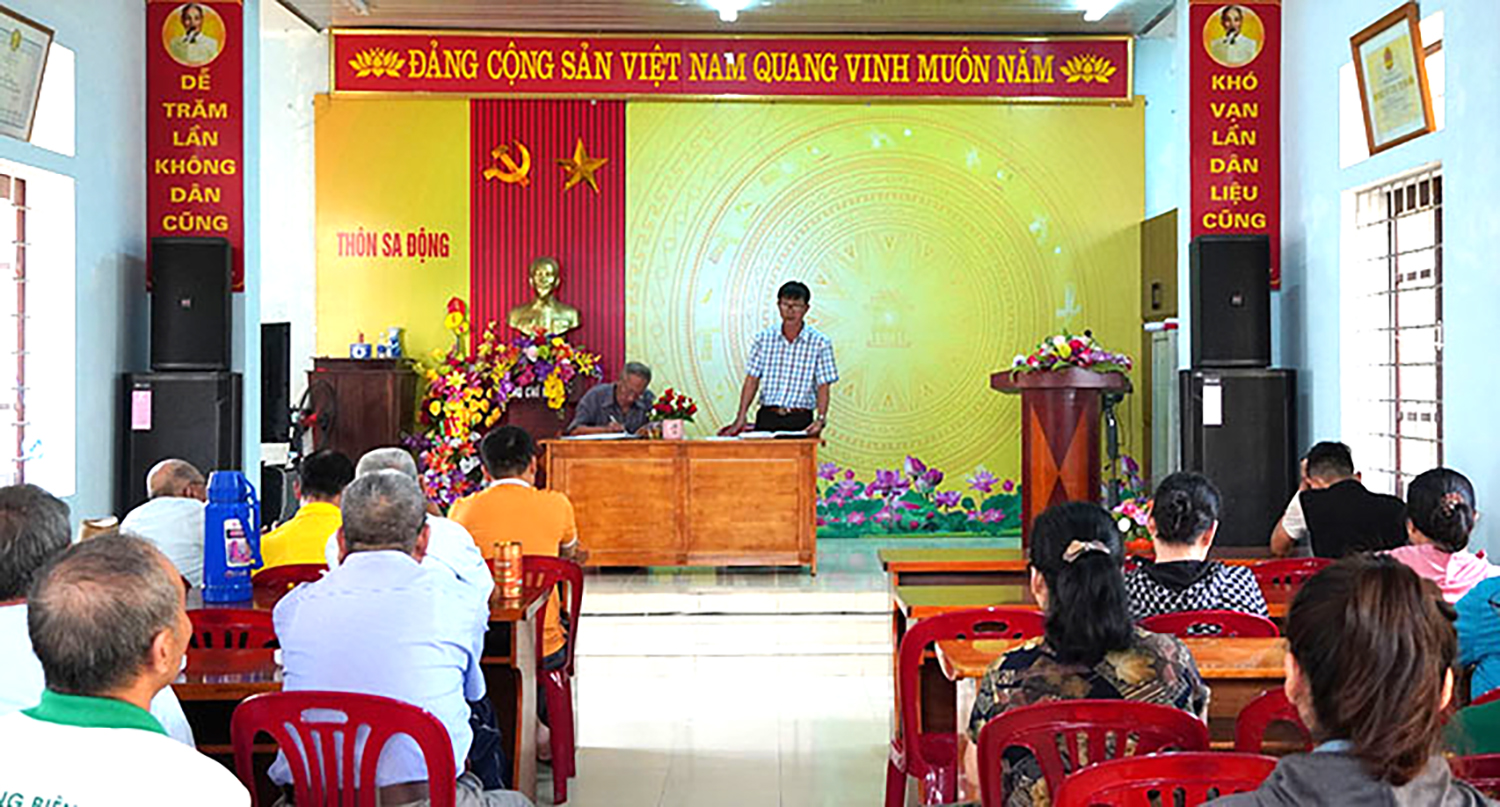 Sinh hoạt chi bộ… vào mùa du lịch!