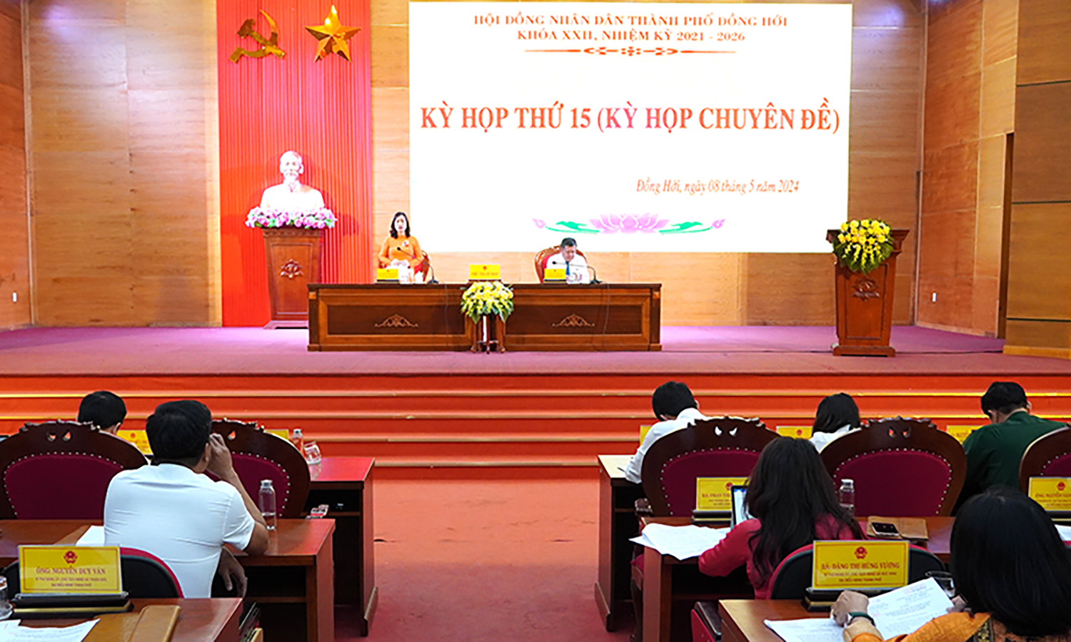 HĐND TP. Đồng Hới: Thông qua nghị quyết về việc không sắp xếp đơn vị hành chính cấp xã