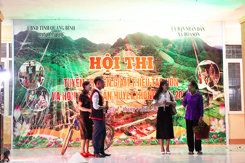 Hội thi tuyên truyền giảm thiểu tảo hôn và hôn nhân cận huyết thống