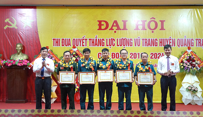Đại hội thi đua Quyết thắng lực lượng vũ trang huyện Quảng Trạch