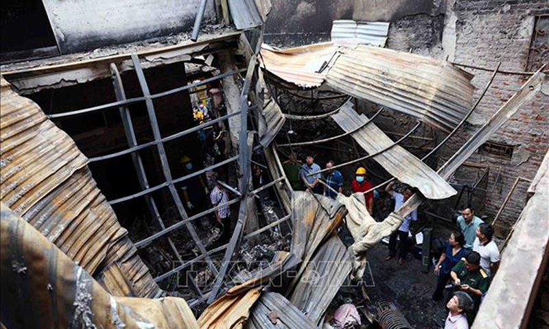 Vụ cháy tại Cầu Giấy, Hà Nội: Khẩn trương xác định danh tính người bị nạn